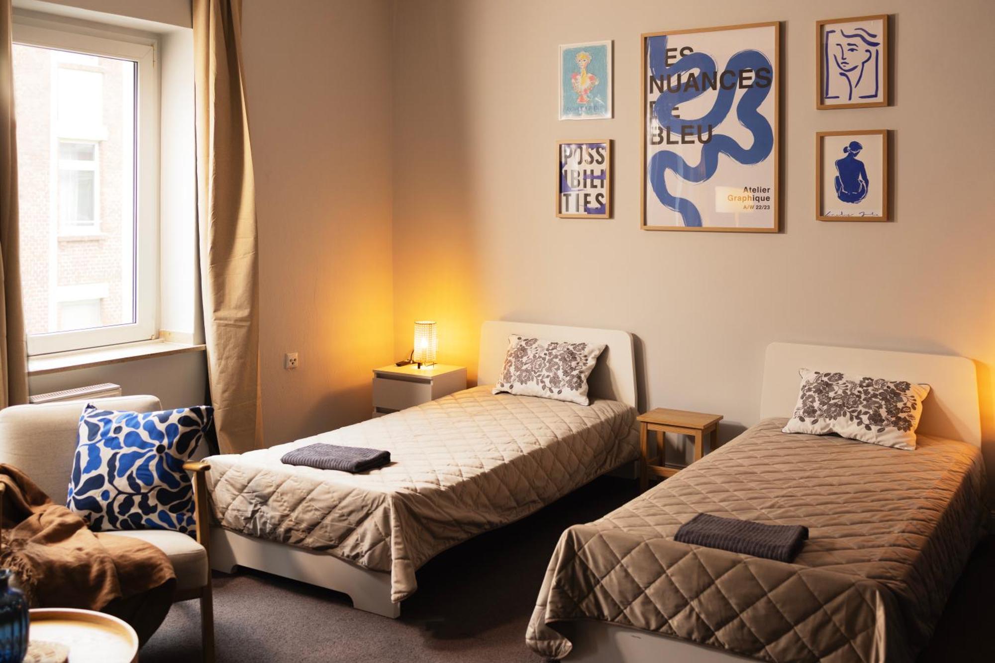 Huge Apartment With Sauna And Free Parking Дуйсбург Экстерьер фото