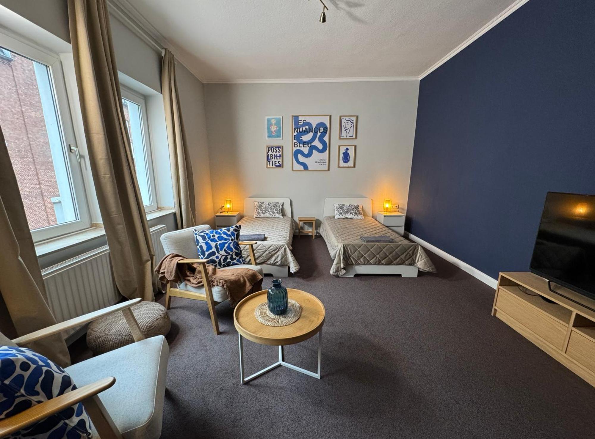 Huge Apartment With Sauna And Free Parking Дуйсбург Экстерьер фото