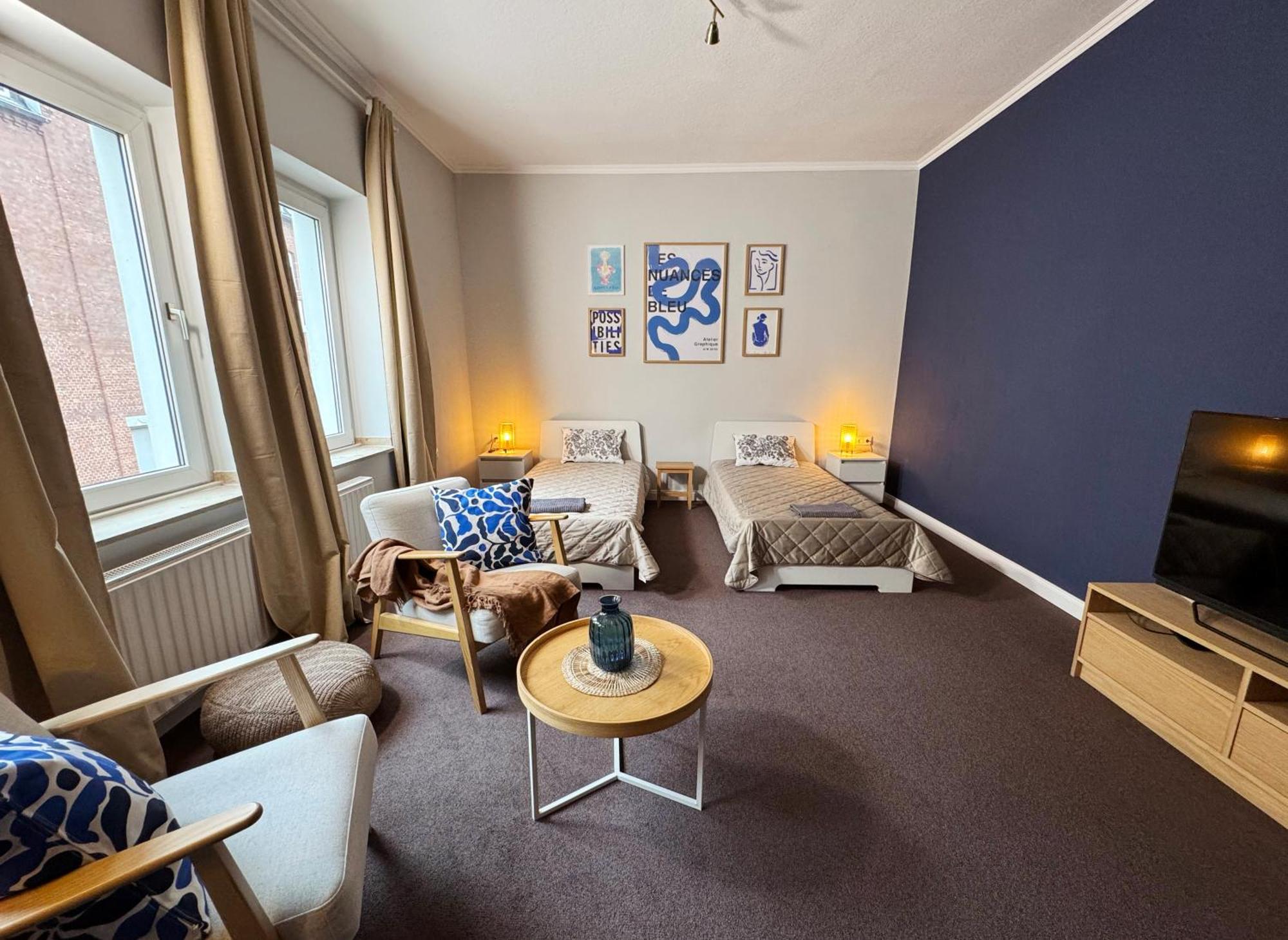 Huge Apartment With Sauna And Free Parking Дуйсбург Экстерьер фото